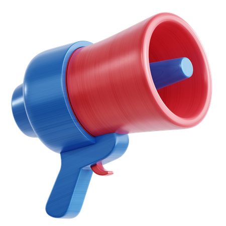 Megaphone  3D Icon