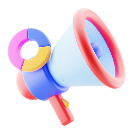 Megaphone  3D Icon