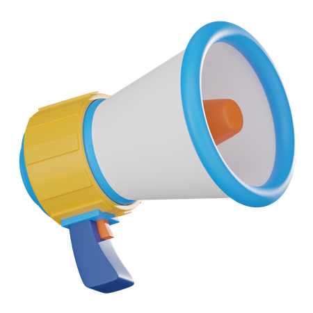 Megaphone  3D Icon