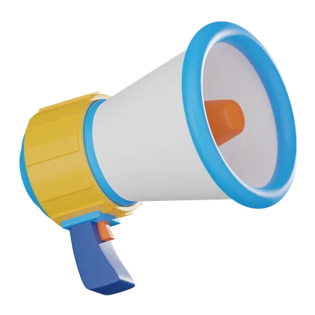 Megaphone  3D Icon