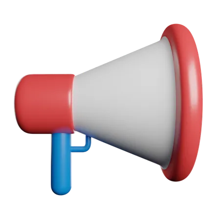 Megaphone  3D Icon