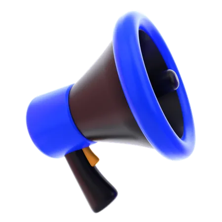 Megaphone  3D Icon