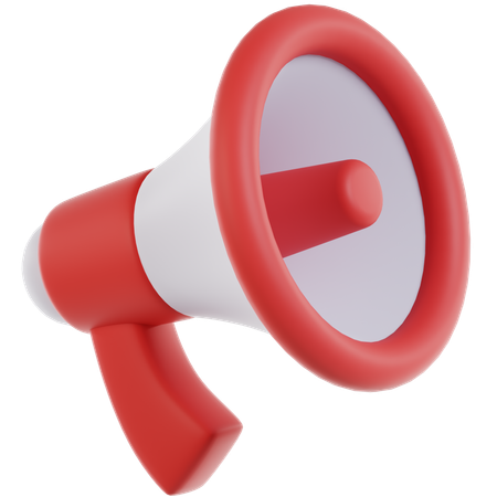 Megaphone  3D Icon