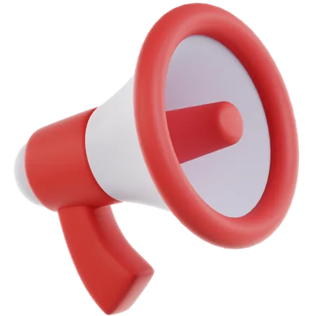 Megaphone  3D Icon