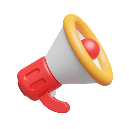 Megaphone  3D Icon