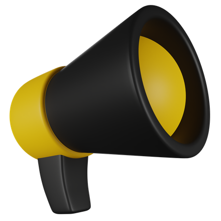 Megaphone  3D Icon