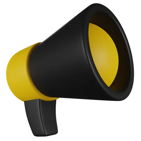 Megaphone  3D Icon