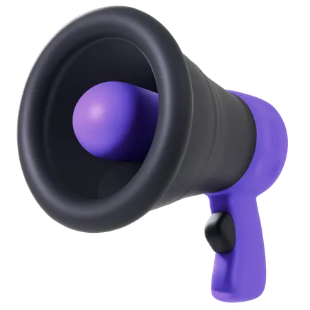 Megaphone  3D Icon