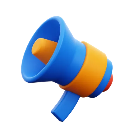 Megaphone  3D Icon