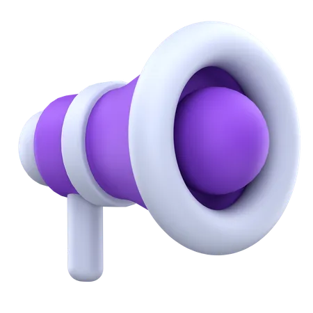 Megaphone  3D Icon