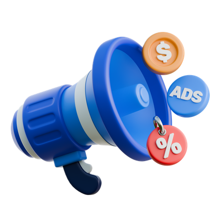 Megaphone  3D Icon