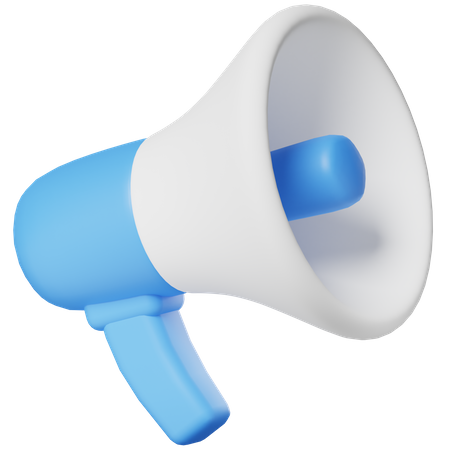 Megaphone  3D Icon