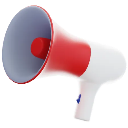 Megaphone  3D Icon