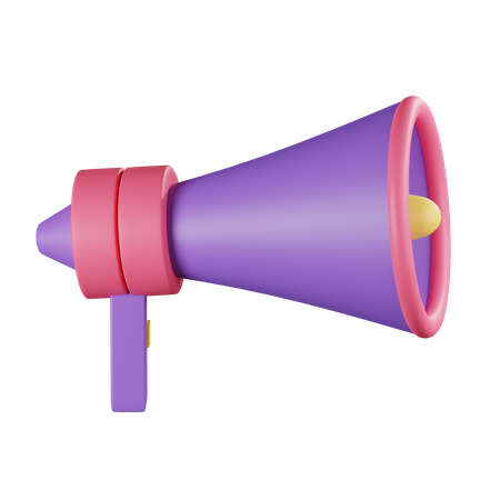 Megaphone  3D Icon