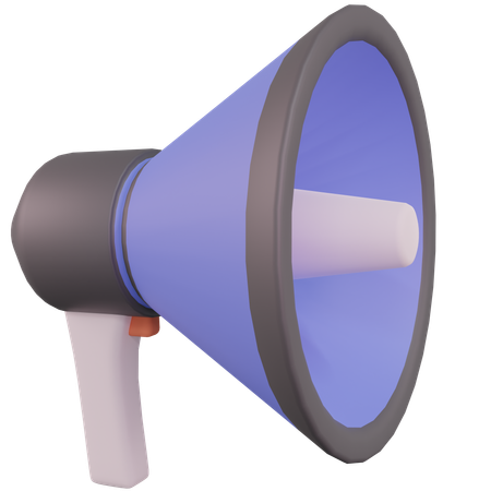 Megaphone  3D Icon