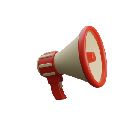 Megaphone  3D Icon