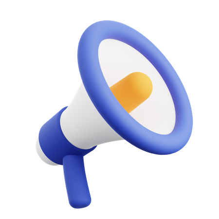 Megaphone  3D Icon