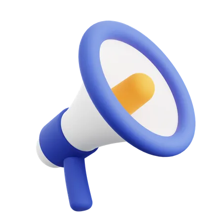 Megaphone  3D Icon