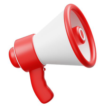 Megaphone  3D Icon