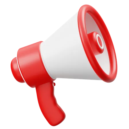 Megaphone  3D Icon