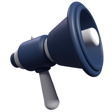 Megaphone  3D Icon