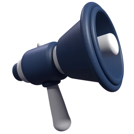 Megaphone  3D Icon