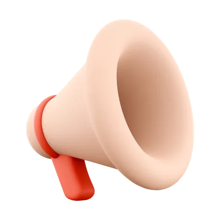 Megaphone  3D Icon