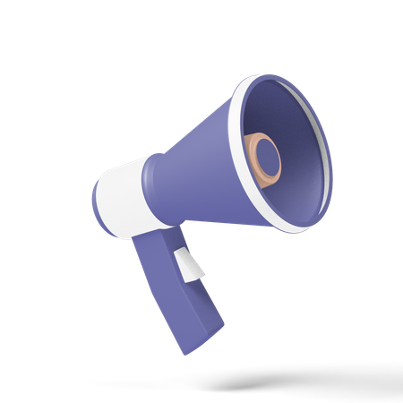 Megaphone  3D Icon