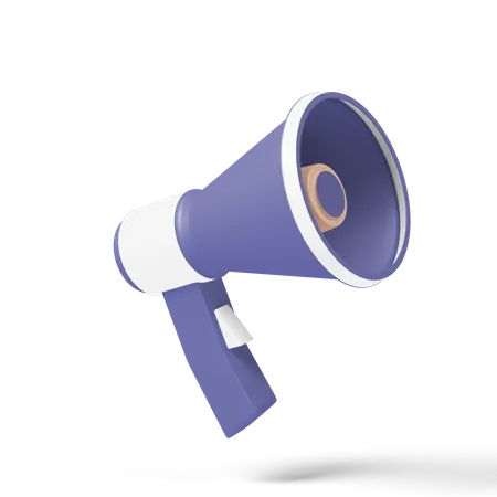 Megaphone  3D Icon