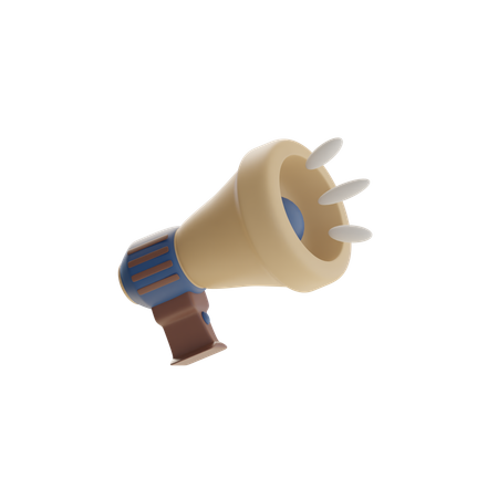 Megaphone  3D Icon