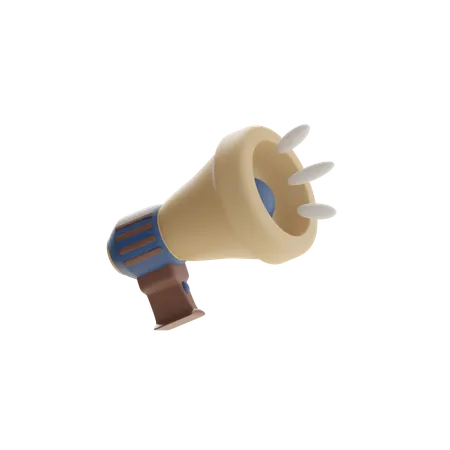 Megaphone  3D Icon