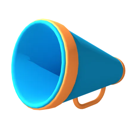 Megaphone  3D Icon