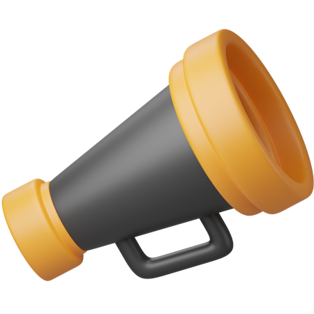 Megaphone  3D Icon