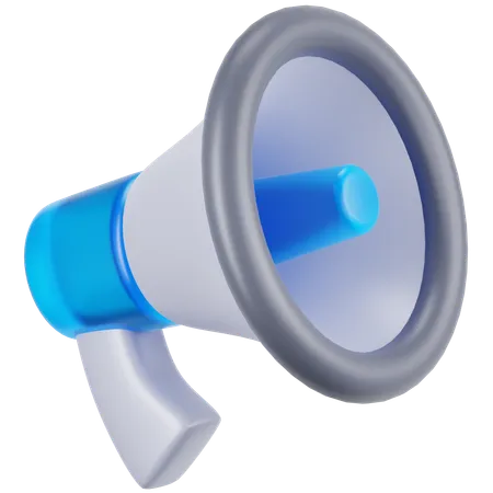 Megaphone  3D Icon