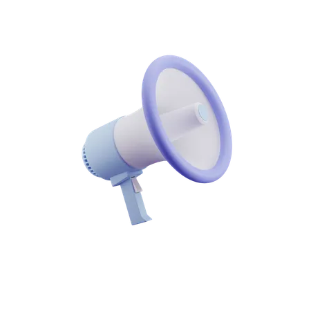 Megaphone  3D Icon