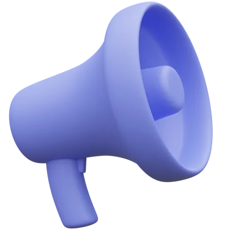 Megaphone  3D Icon