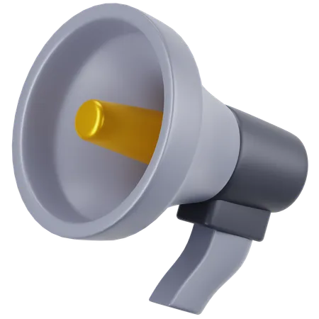 Megaphone  3D Icon