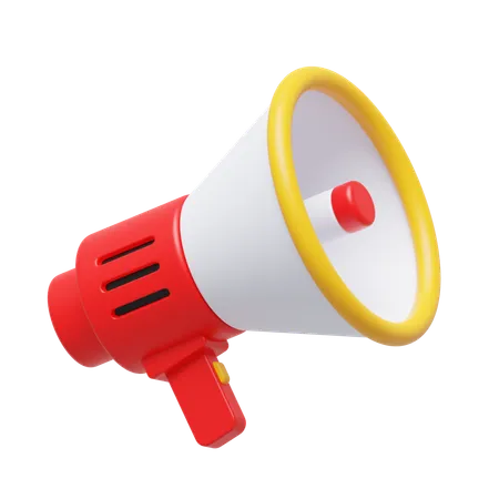 Megaphone  3D Icon