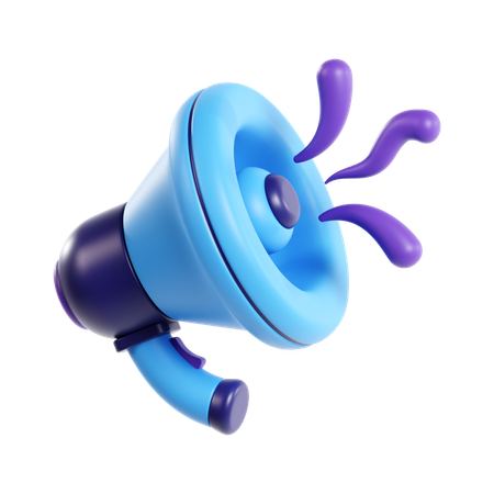 Megaphone  3D Icon