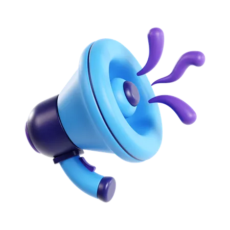 Megaphone  3D Icon