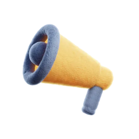 Megaphone  3D Icon