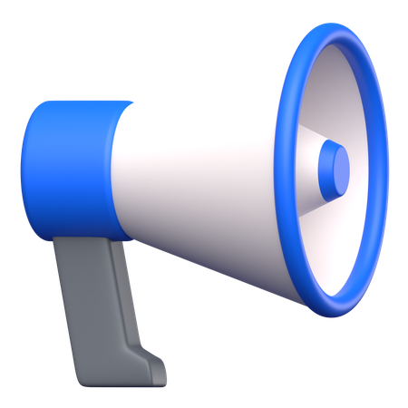 Megaphone  3D Icon