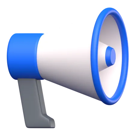 Megaphone  3D Icon