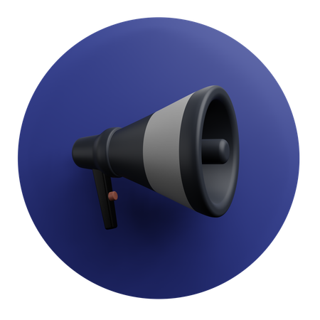 Megaphone  3D Icon