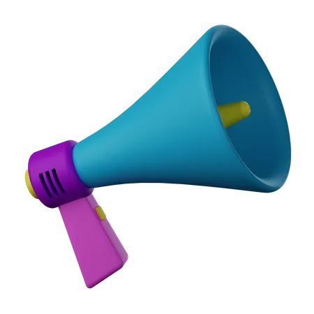 Megaphone  3D Icon