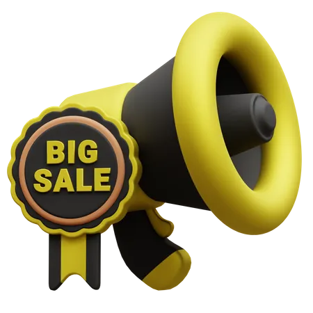 Megaphone  3D Icon