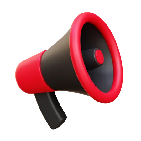 Megaphone  3D Icon