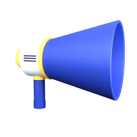 Megaphone  3D Icon