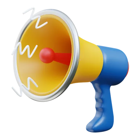 Megaphone  3D Icon