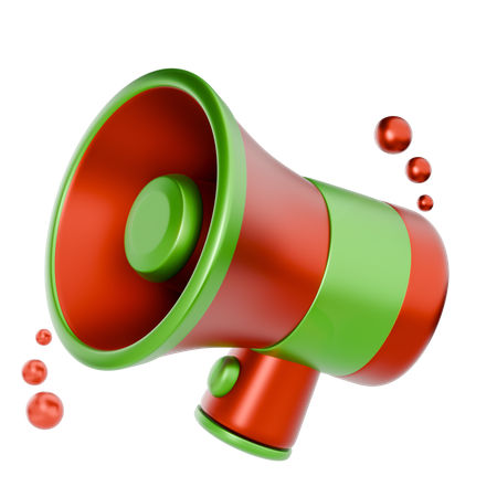 Megaphone  3D Icon